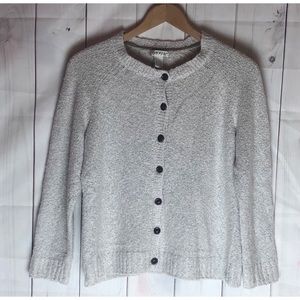 Orvis Button Down Knit Sweater Size Large